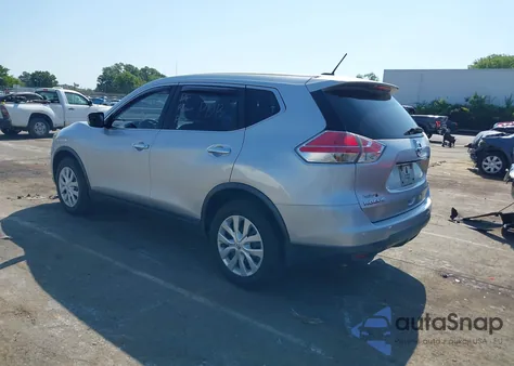 2015 Nissan Rogue S из США, поврежденный, VIN KNMAT2MV6FP568895